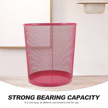 Amazon｜EXCEART メッシュゴミ箱 メッシュくずかご メタル